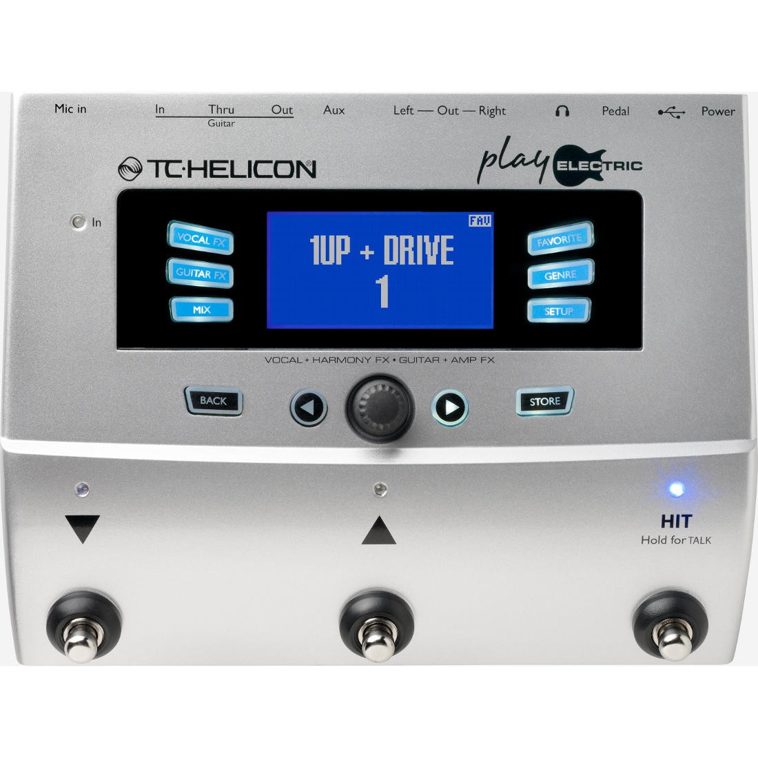 Tc Helicon Play Electric Vocal Effects Pedal