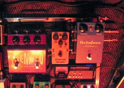 Bass guitar bass fuzz octa fuzz