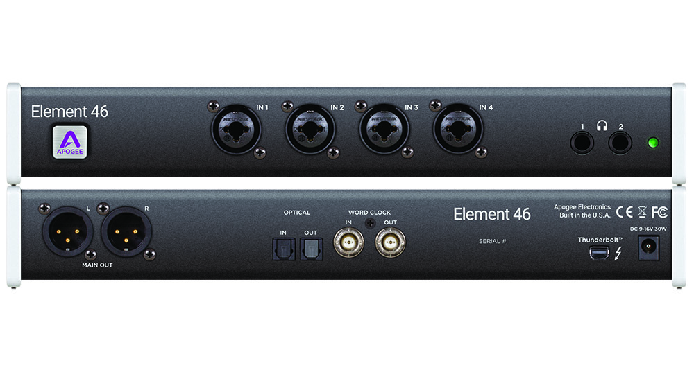 REVIEWED: THE APOGEE ELEMENT 46 THUNDERBOLT AUDIO INTERFACE