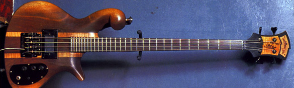 Les Claypool Carl Thompson Walnut Four String