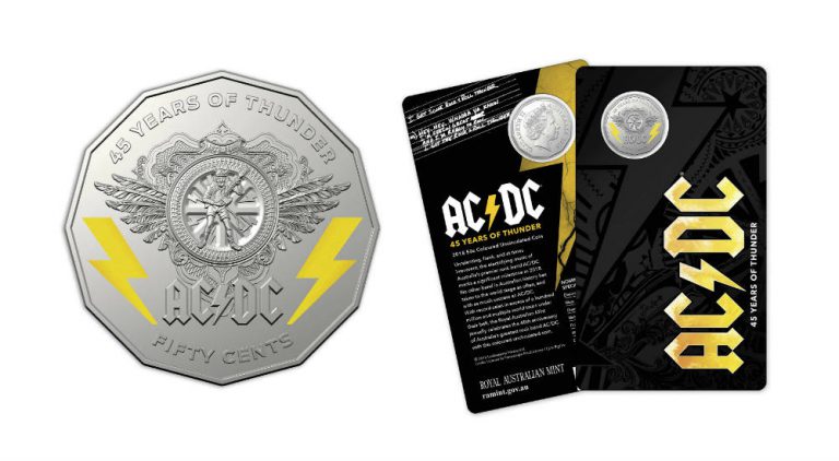 Royal Australian Mint to celebrate AC/DC’s 45th anniversary with ...
