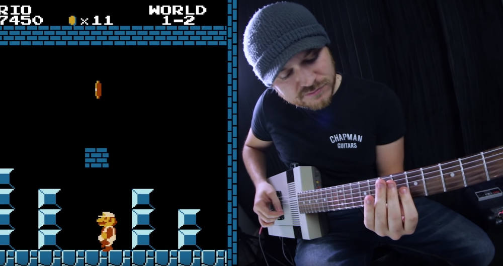 Dusty Countryside Clan Watch: Guitarist plays Super Mario Bros. theme on fully functional Nintendo  guitar