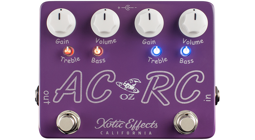 Xotic Unveil Limited Edition AC/RC-OZ Boost and Overdrive Pedal