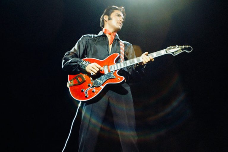 Elvis Presley's '68 Comeback Special guitar is heading to auction this