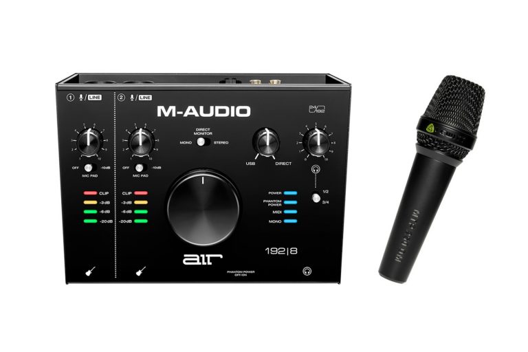 AIR series audio interfaces from MAudio bundle with Lewitt microphone for limited time