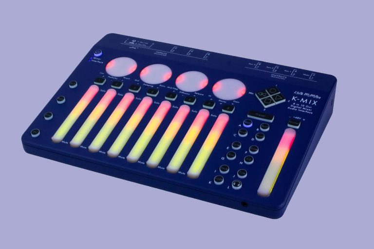 KMix Blue adds Ableton 11 integration and low noise preamps to your