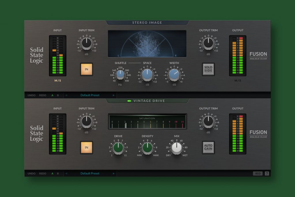 Solid State Logic (SSL) fusion plug-ins