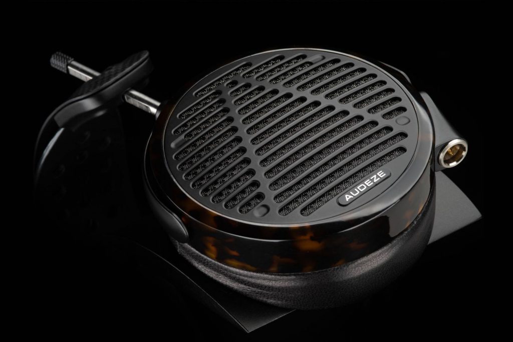 audeze lcd-5 reference studio headphones close up