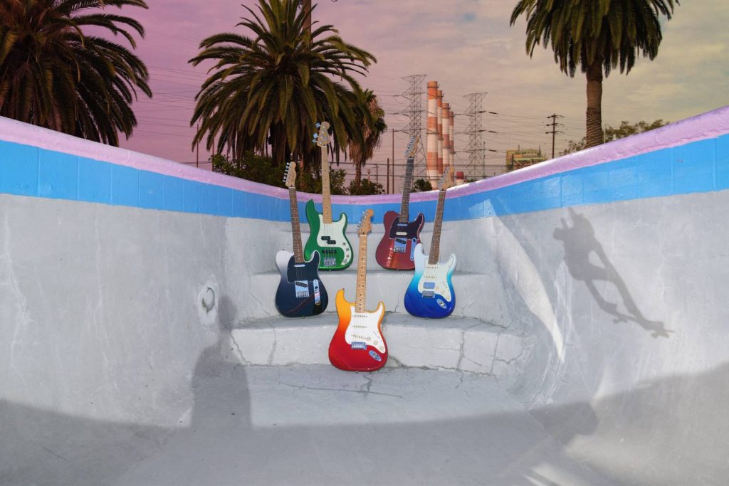 fender player plus guitars