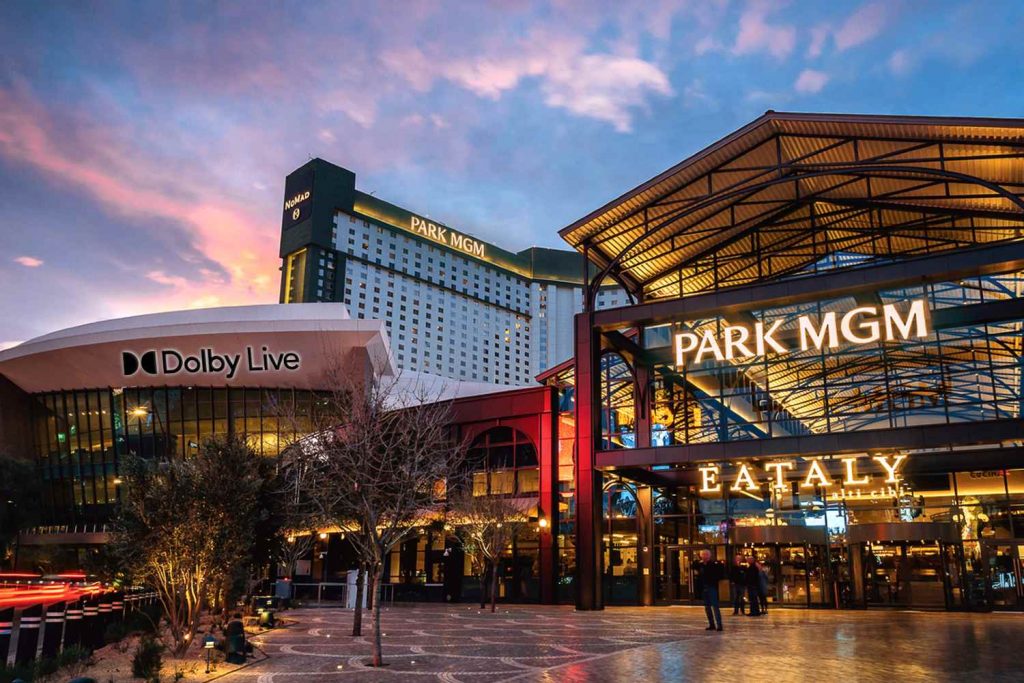 Dolby live performance venue at Park MGM