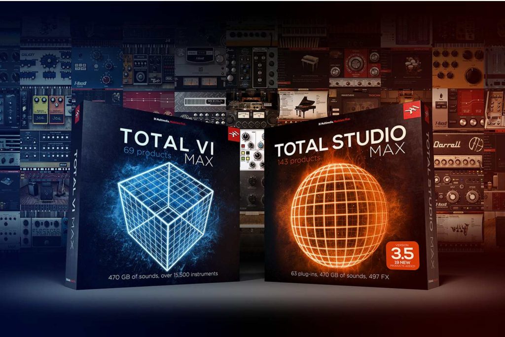 IK Multimedia Total 3.5 MAX and Total VI Max