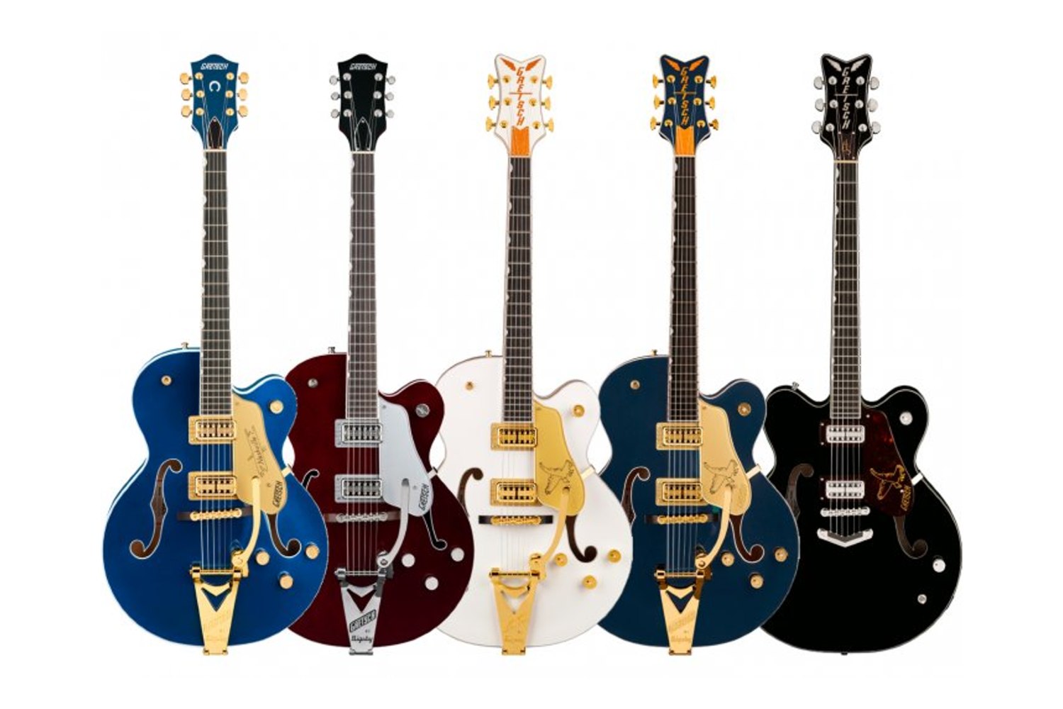 gretsch players edition hollow body guitars