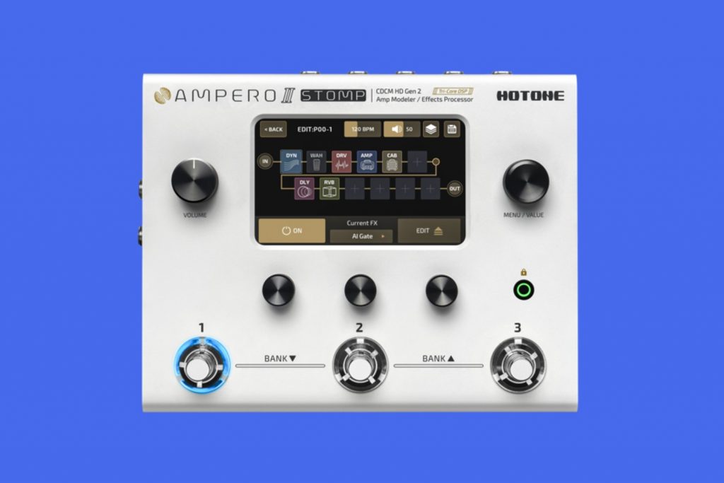 hotone ampero 2 stomp