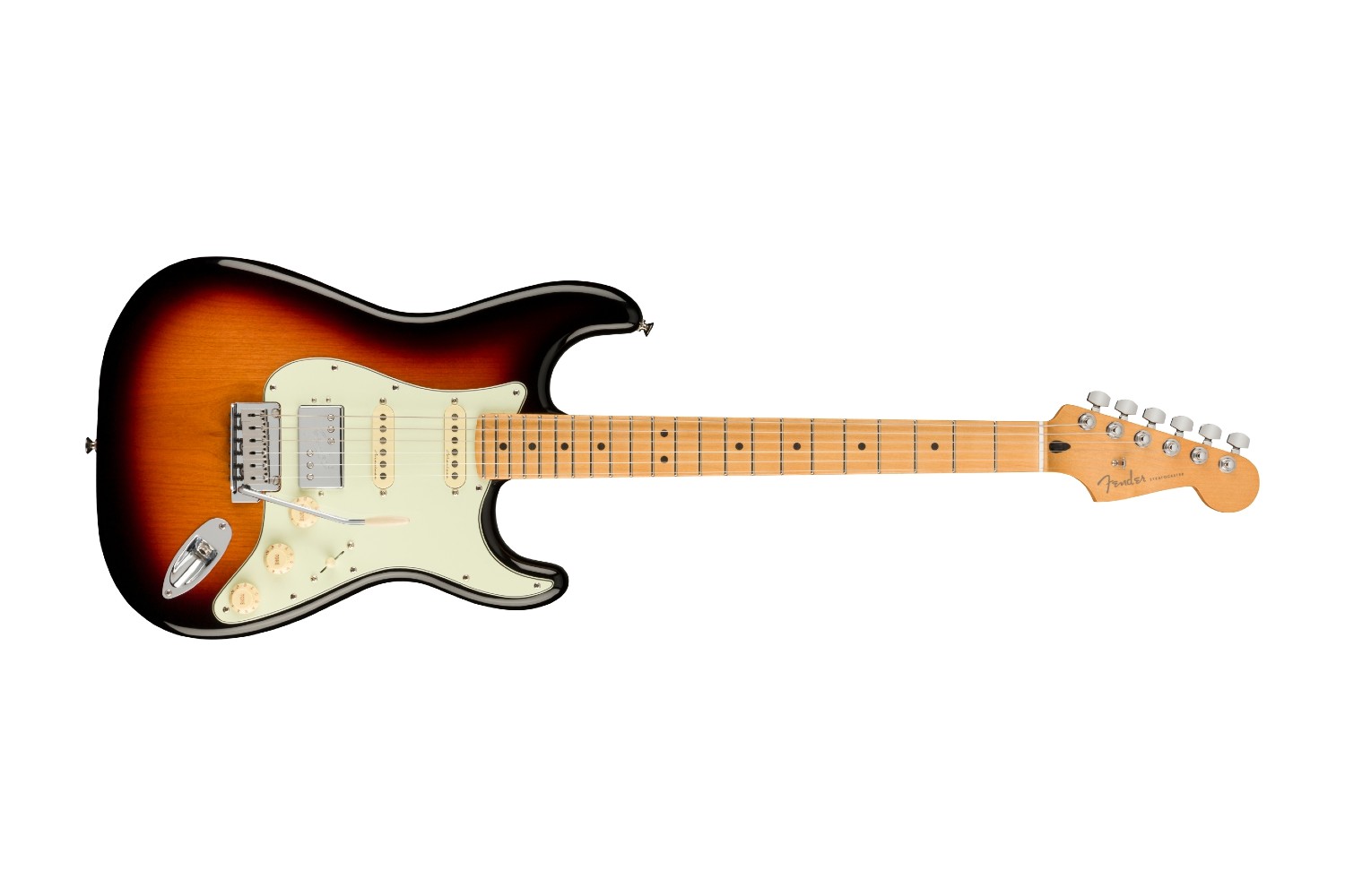 Fender Player Plus Stratocaster HSS in 3-colour sunburst