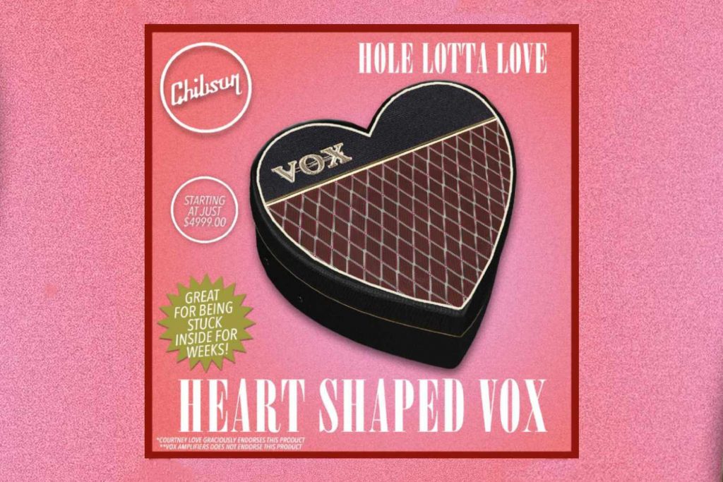 valentines day guitarist