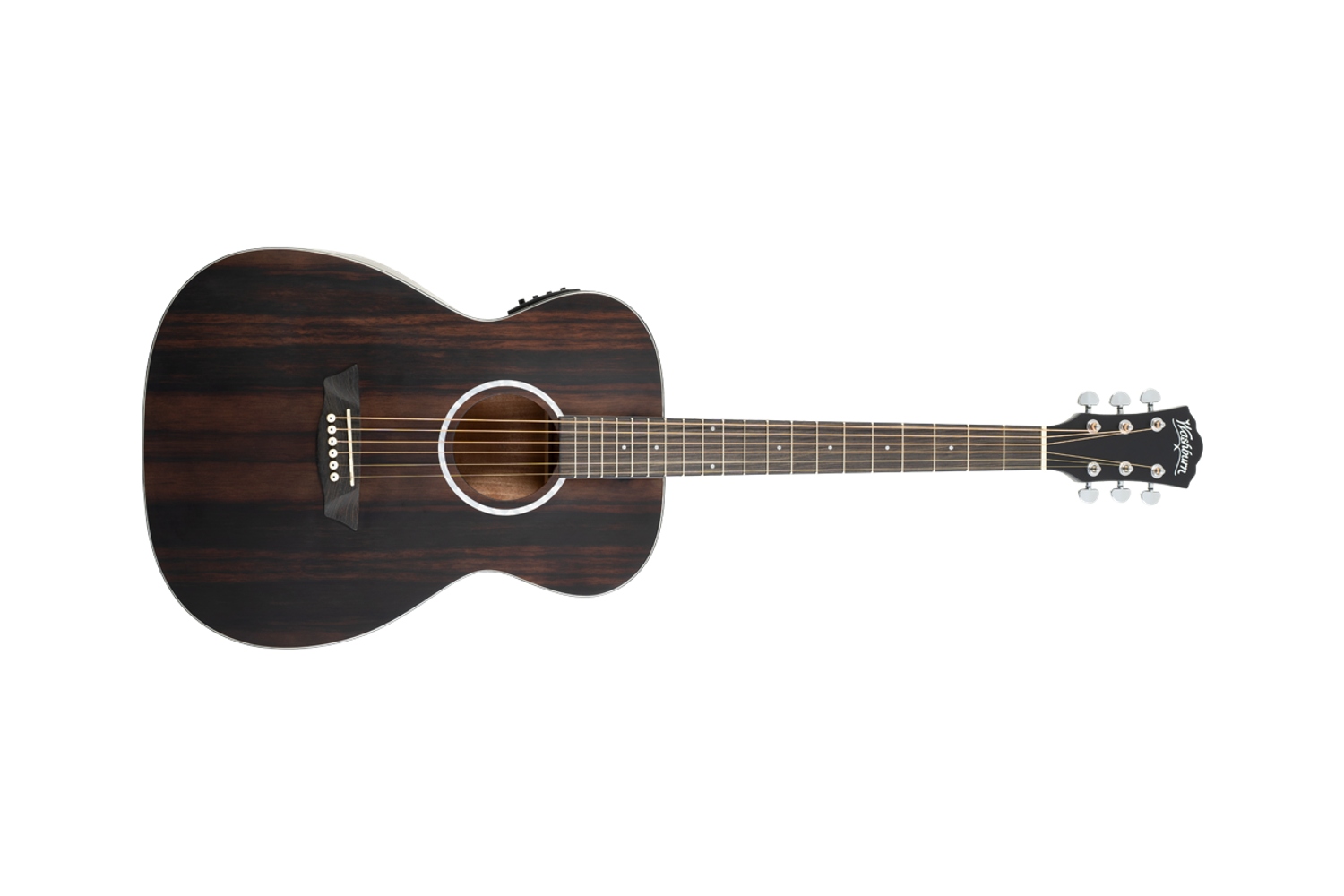 Geartree Washburn Deep Forest Ebony FE Folk Acoustic-Electric