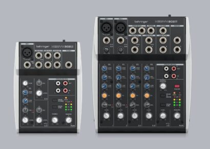 Behringer XENYX 502S and XENYX 802S