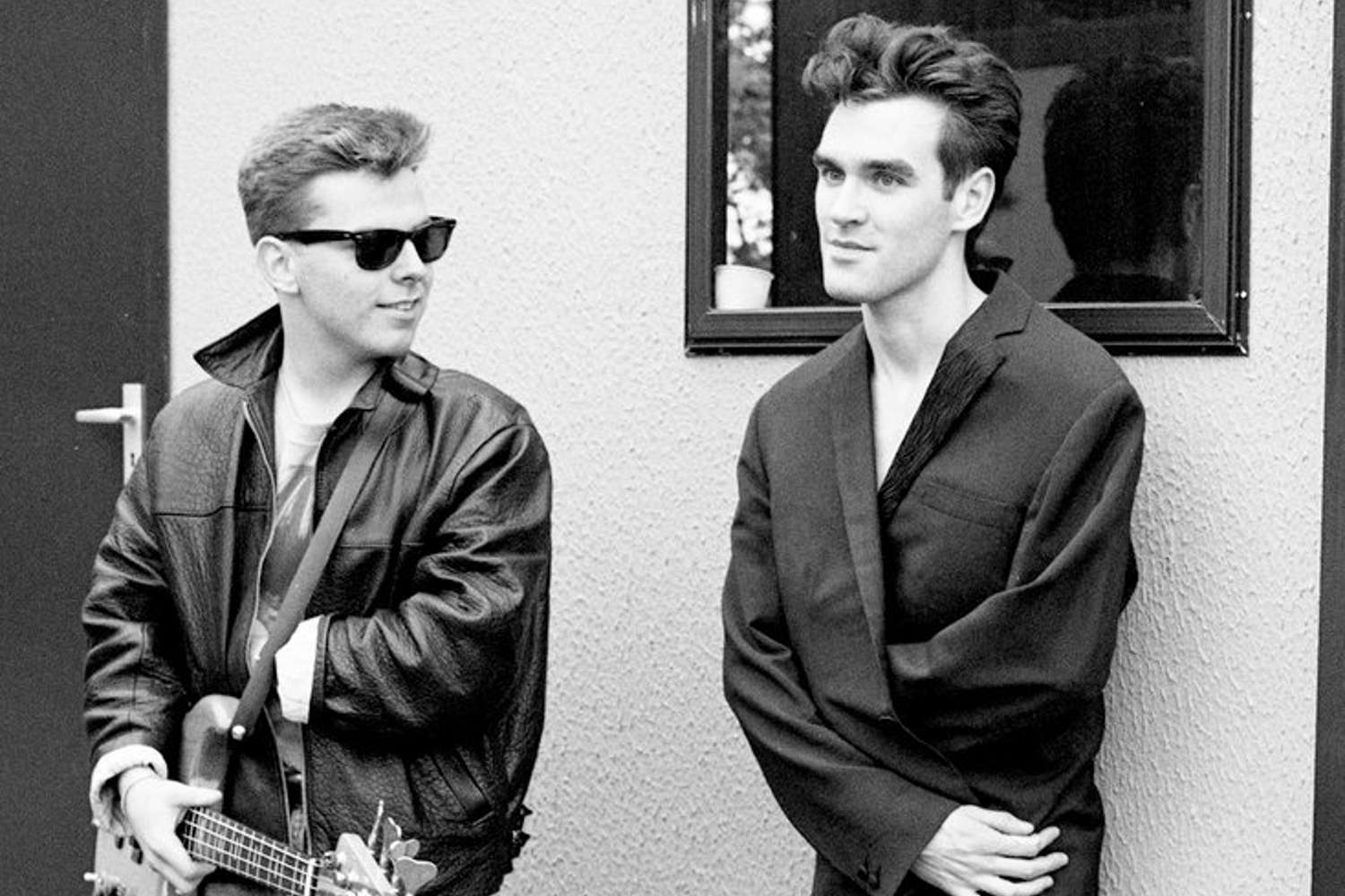 Morrisey and Andy Rourke