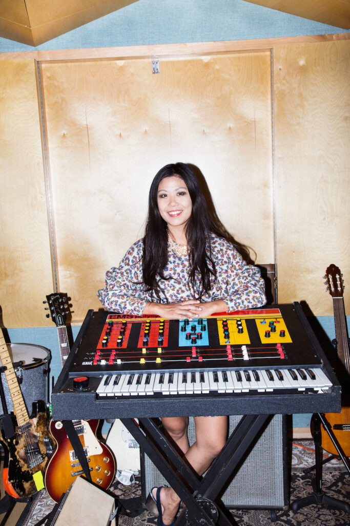 Nancy Whang LCD Soundsystem Synthesizers