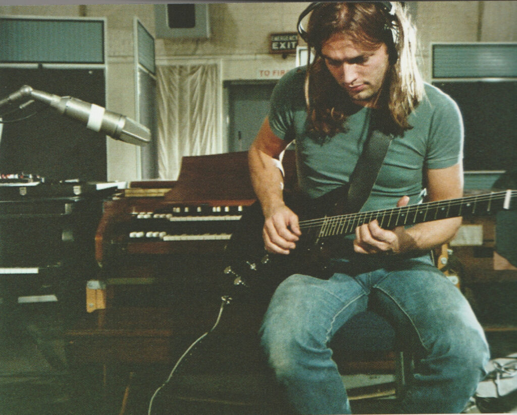 David Gilmour Bill Lewis Custom Guitar pink floyd dark side of the moon