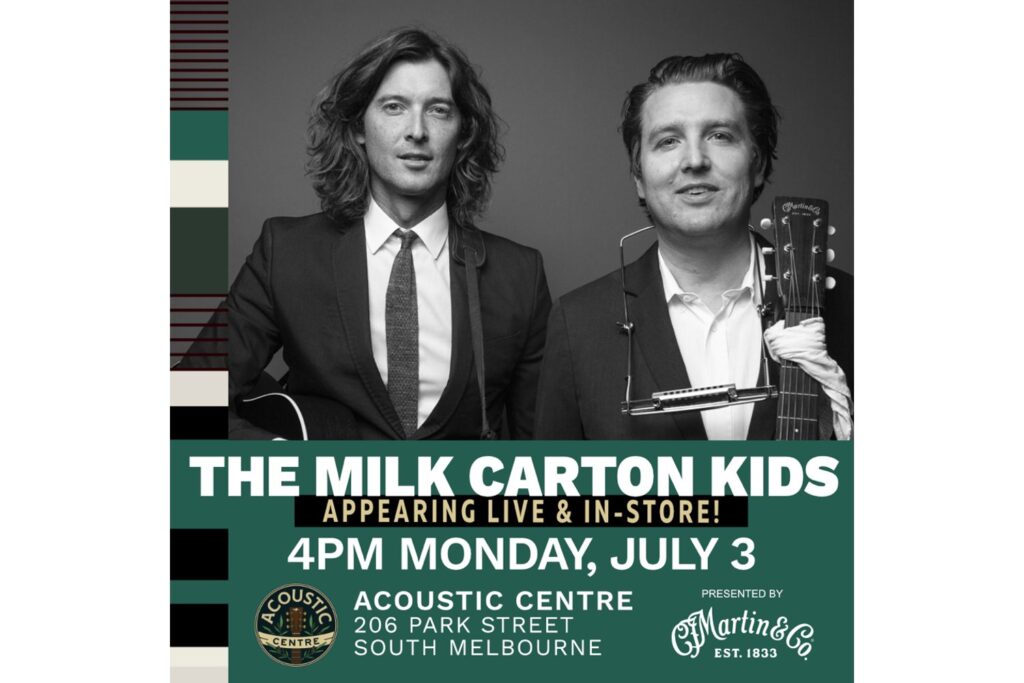 Milk Carton Kids Martin flyer