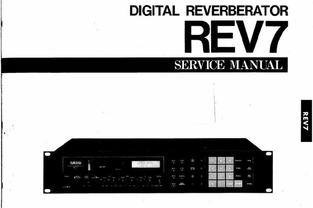 Yamaha Rev 7 Manual