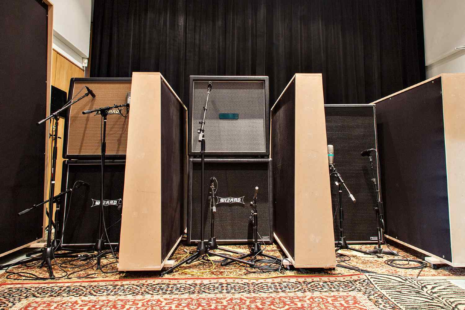 Recording a band live