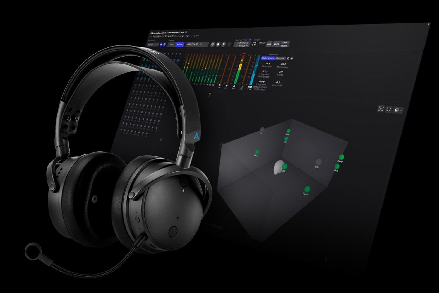 Audeze update enables Dolby Atmos mixing