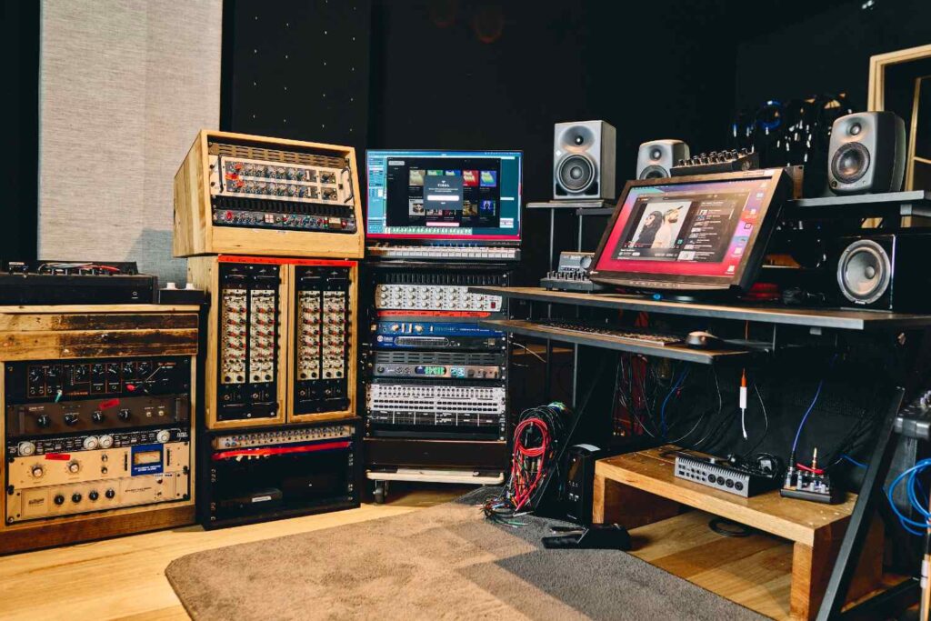 Dare Studios control room
