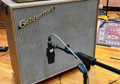 Guitar amplifier recording