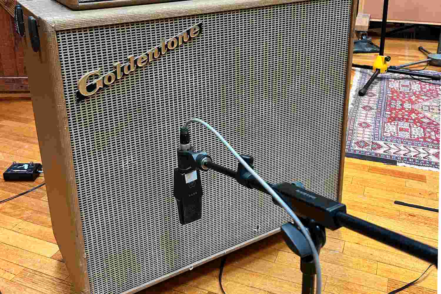 Guitar amplifier recording
