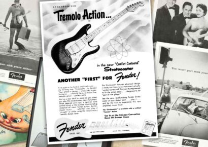 Fender Stratocaster vintage ads