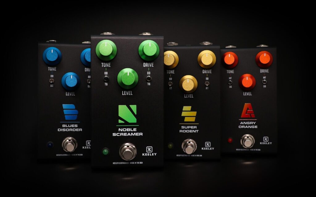 Keeley 4-in-1 pedals