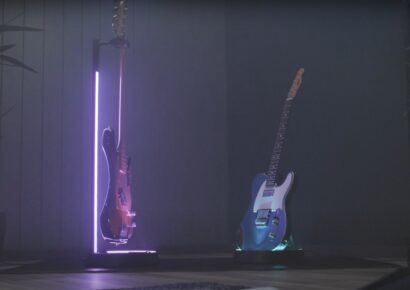 Gravity Glow Guitars Stands