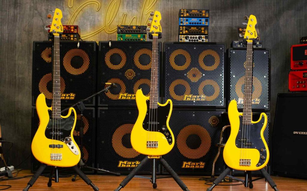 MarkBass Yellow Series basses