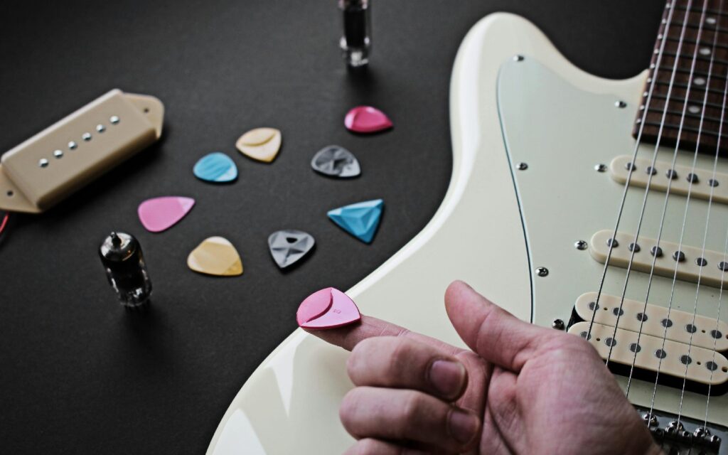 Guitar plectrum