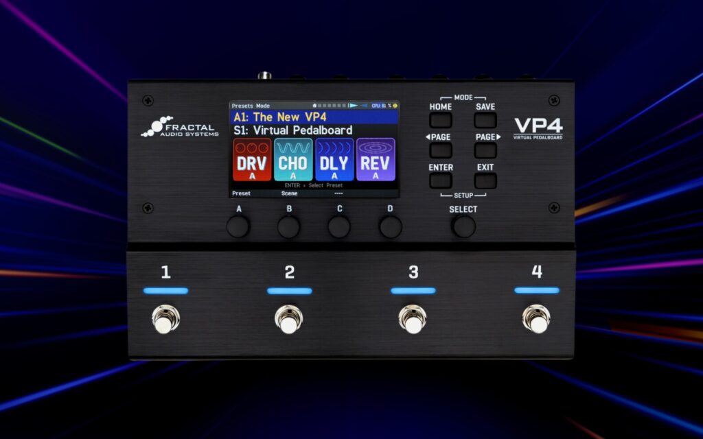 Fractal Audio VP4 VIRTUAL PEDALBOARD