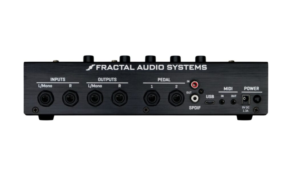 Fractal Audio VP4 back panel