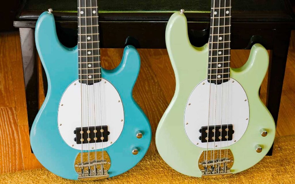 Sterling by Musicman Intro series Stingray Bass detail