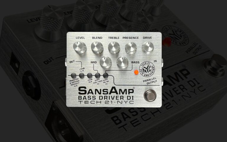 Tech 2 Bass Module In Focus: Tech 21 30th Anniversary Bass Driver