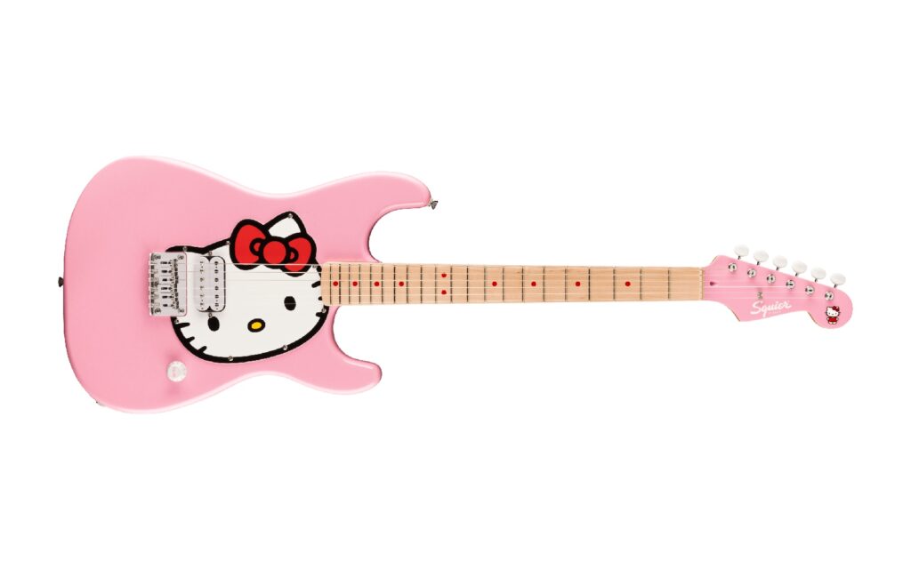 Hello Kitty Stratocaster