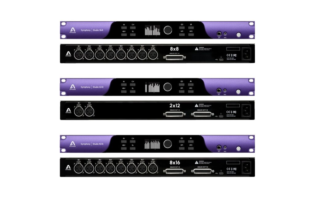 Apogee Symphony Studio Series range