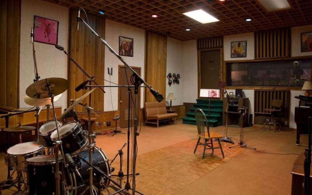 Indie rock recording studio