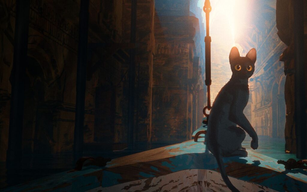 Flow Cat Oscar animated