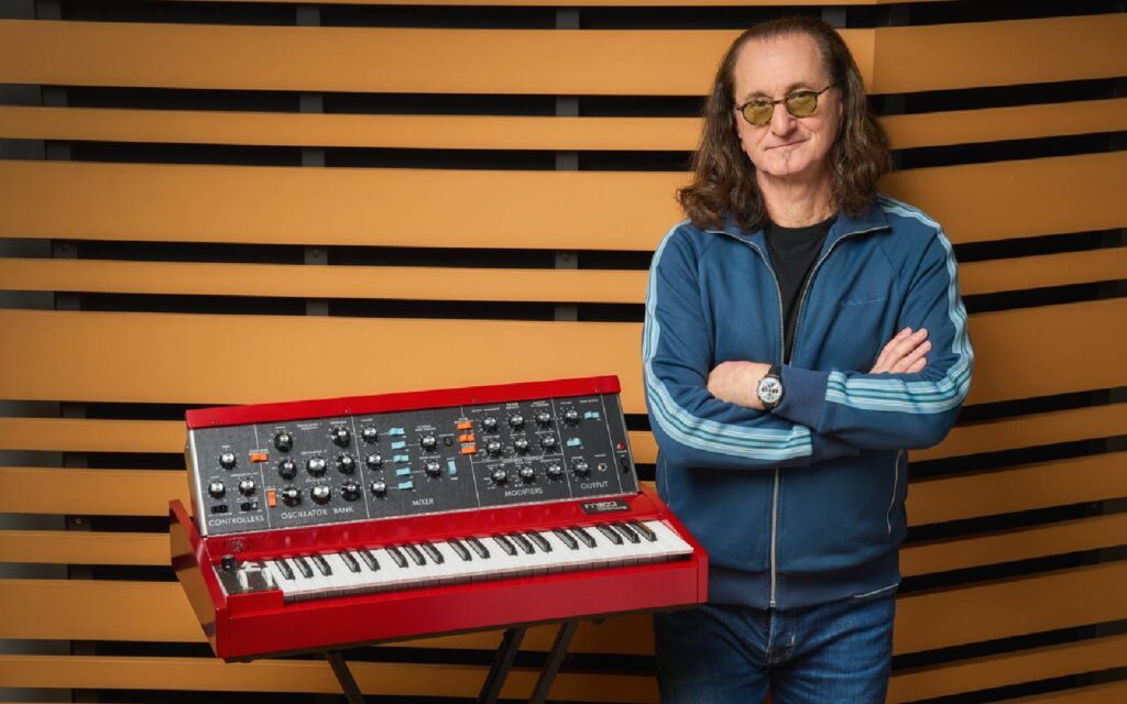 Moog Minimoog Rush Geddy Lee synthesizer