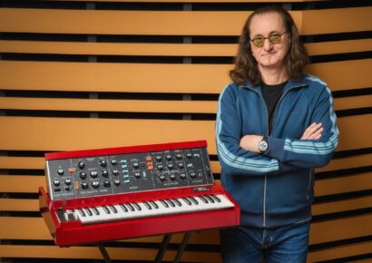 Moog Minimoog Rush Geddy Lee synthesizer