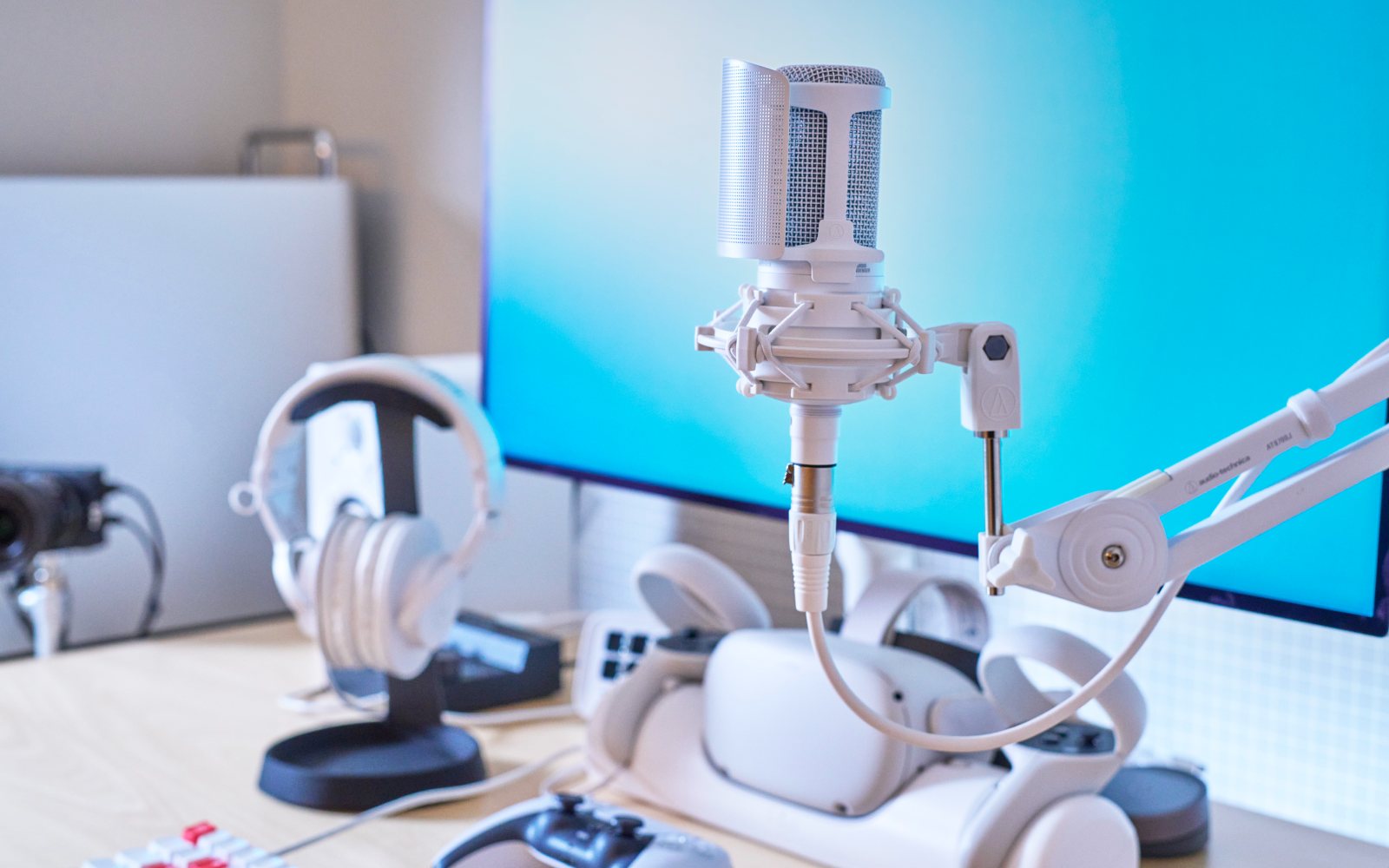 Audio-Technica white