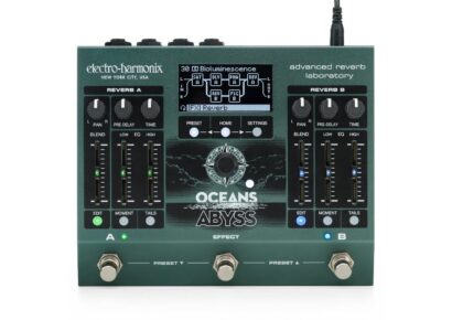 EHX Electro-Harmonix Oceans Abyss Advanced Reverb Laboratory