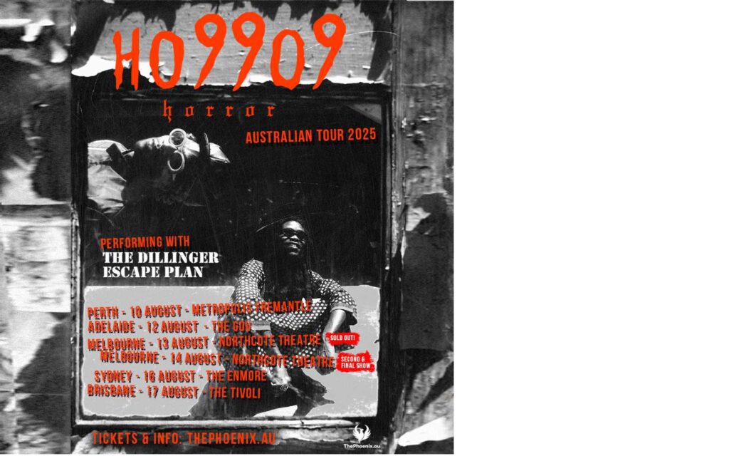 Ho99o9 Australian tour