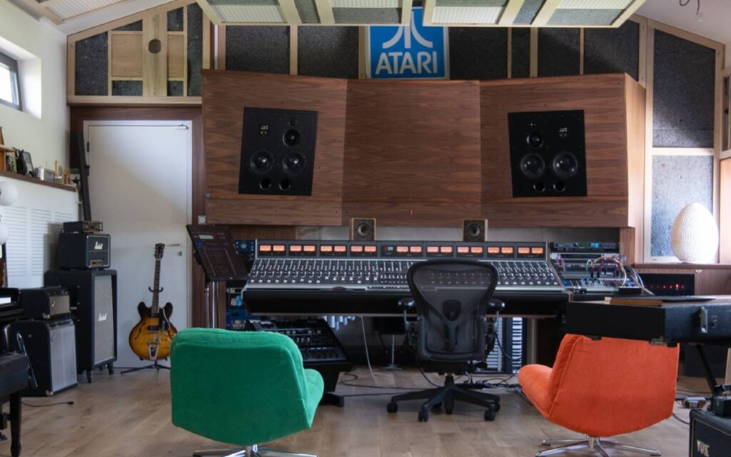 French Recording Studio Condorcet Harrison 32Classic Console
